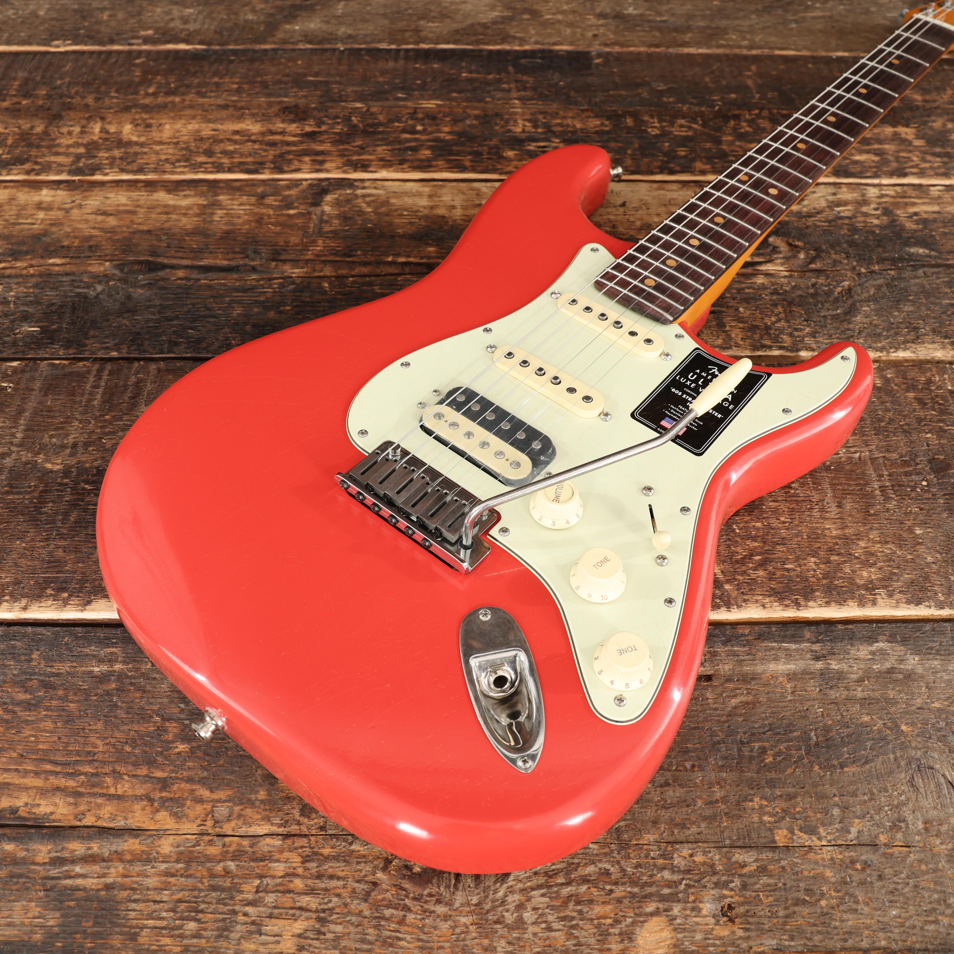 Fender American Ultra Luxe Vintage '60s Stratocaster HSS in Fiesta